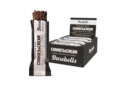 Barebells Protein Bars Cookies & Cream - 12 Count, 20g High Protein Treats