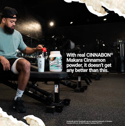 GHOST Whey Protein Powder, Lucky Charms Cereal Milk - 2LB, 25G of Protein - Whey Protein Isolate & Concentrate Blend - Post Workout Fitness & Nutrition Shakes, Smoothies & Baking - Soy & Gluten-Free