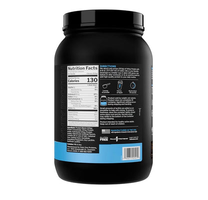 Rule 1 Proteins Whey Protein – 24g Fast-Acting Protein from All-Whey Sources with Naturally Occurring EAAs & BCAAs