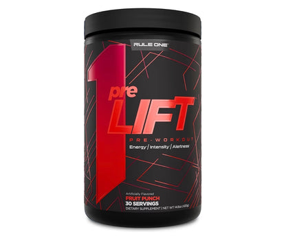 Rule One R1 Pre Lift Pre-Workout Powder – High Energy, Intensity & Focus Formula | 30 Servings | Star Pop, Fruit Punch & Snow Cone Flavor