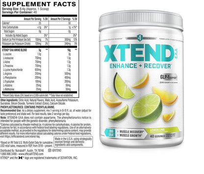 XTEND EAA + BCAA POWDER - 40 SERVINGS
