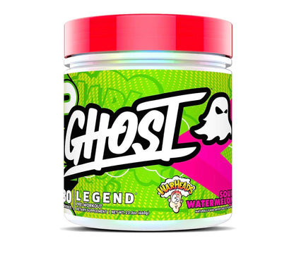 GHOST Legend Pre-Workout Powder, Sour Patch Kids Redberry - 30 Servings – Pre-Workout for Men & Women with Choline, L-Citrulline, & Beta Alanine for Energy & Focus