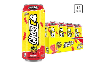 GHOST Energy Drink - 12-Pack, 16oz - Energy & Focus