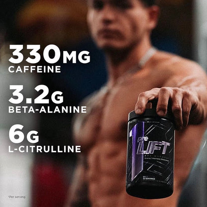 Rule One R1 Pre Lift Pre-Workout Powder – High Energy, Intensity & Focus Formula | 30 Servings | Star Pop, Fruit Punch & Snow Cone Flavor