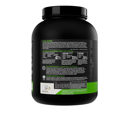 Rule 1 Mass Gainer – Elite High-Calorie Muscle Builder | 40g Protein | Clean Bulk Performance Formula