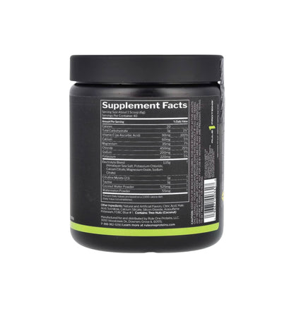 Rule One Lytes Hydration Electrolyte Powder – Lemon Lime | Advanced Hydration, Performance & Recovery Support (40 Servings)