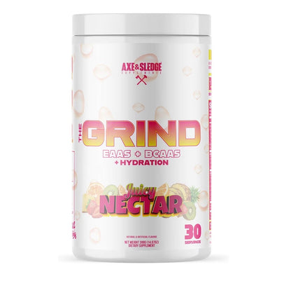 Axe & Sledge The Grind Essential Amino Acids |EAA & BCAA Powder |Muscle Recovery & Electrolytes for Hydration | Stimulant-Free, Vegan | 30 Servings