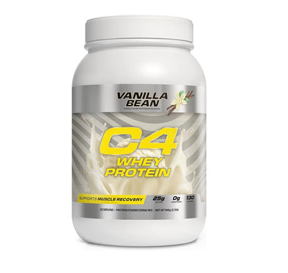 Cellucor C4 Whey Protein Powder, Reese's Peanut Butter & Chocolate - 25g Protein, 0g Added Sugar, 140 Calories Per Serving, Supports Muscle Recovery, 28 Servings, Premium Whey for Post-Workout