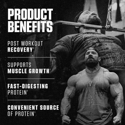 Axe & Sledge Farm Fed 100% Whey Protein Isolate | 25g Protein | Low Carb, Low Sugar, Soy Free, Gluten Free | Protein Powder for Men and Women | Keto | Made in The USA | 28 Servings