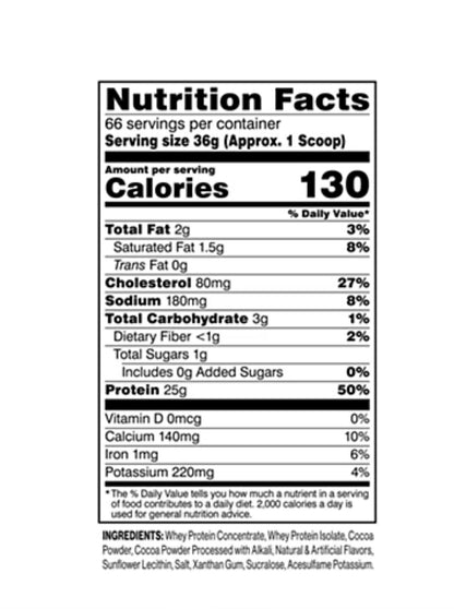 CELLUCOR C4 WHEY PROTEIN 25G 66 SERVINGS