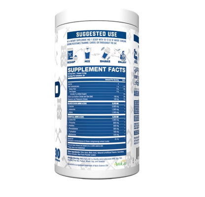 Axe & Sledge The Grind Essential Amino Acids |EAA & BCAA Powder |Muscle Recovery & Electrolytes for Hydration | Stimulant-Free, Vegan | 30 Servings