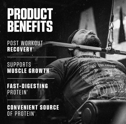 Axe & Sledge Farm Fed 100% Whey Protein Isolate | 25g Protein | Low Carb, Low Sugar, Gluten Free | Protein Powder for Men and Women | Keto | Made in The USA | 28 Servings