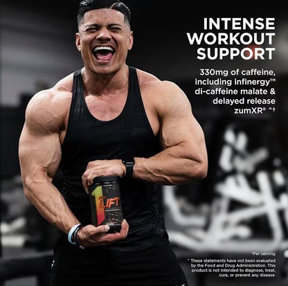 Rule One R1 Pre Lift Pre-Workout Powder – High Energy, Intensity & Focus Formula | 30 Servings | Star Pop, Fruit Punch & Snow Cone Flavor