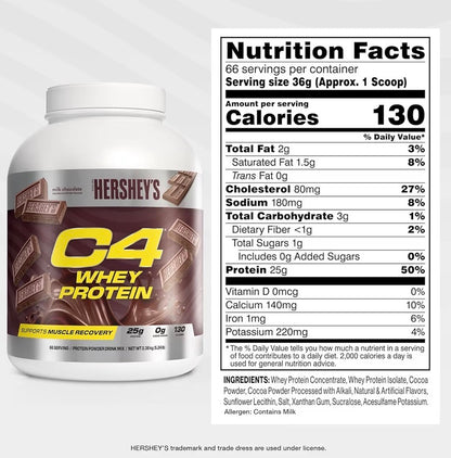 Cellucor C4 Whey Protein 25g 66 Servings