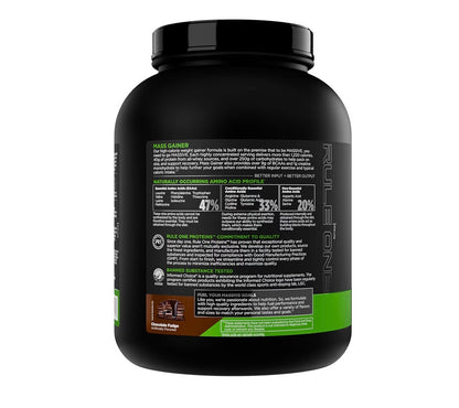 Rule 1 Mass Gainer – Elite High-Calorie Muscle Builder | 40g Protein | Clean Bulk Performance Formula