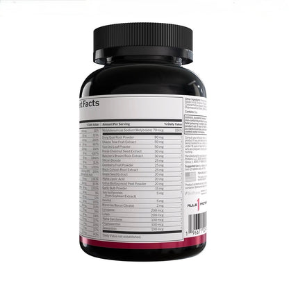 Rule 1 Women's Multi - Women's Daily Vitamins, Essential Minerals, Superfoods, and Botanical Extracts for Active Lifestyles and Wellness Support (60 Tablets, 30 Day Supply)