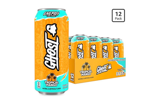 GHOST Energy Drink - 12-Pack, 16oz - Energy & Focus