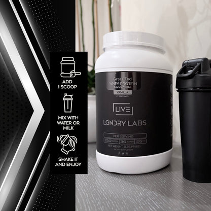 Grass-Fed Whey Protein Vanilla