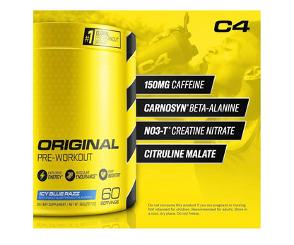 C-4 ORIGINAL PRE-WORK-OUT - 60 SERVINGS