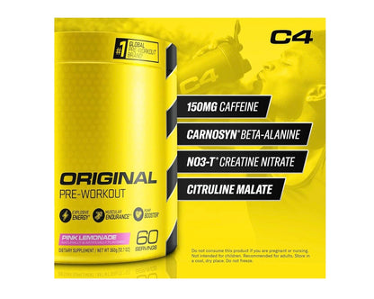 C-4 ORIGINAL PRE-WORK-OUT - 60 SERVINGS