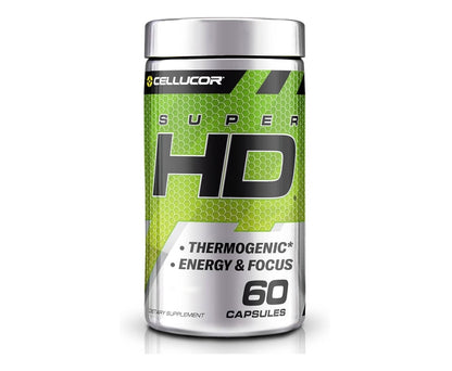 CELLUCOR SUPER HD 2000 FAT BURNER CAPSULES - 60 CAPSULES